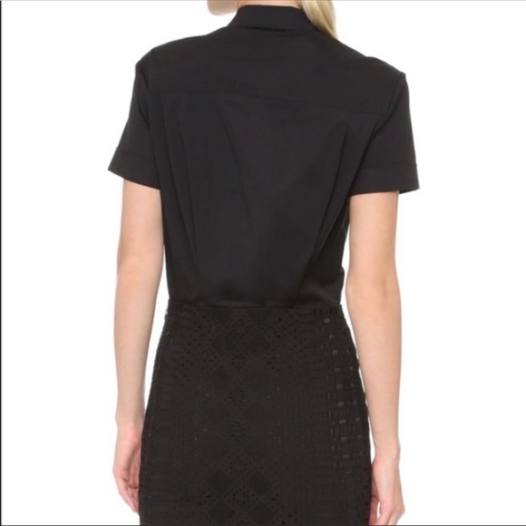 NWT Veronica Beard Pilar Black Eyelet Dress Sz 6 - Picture 2 of 6